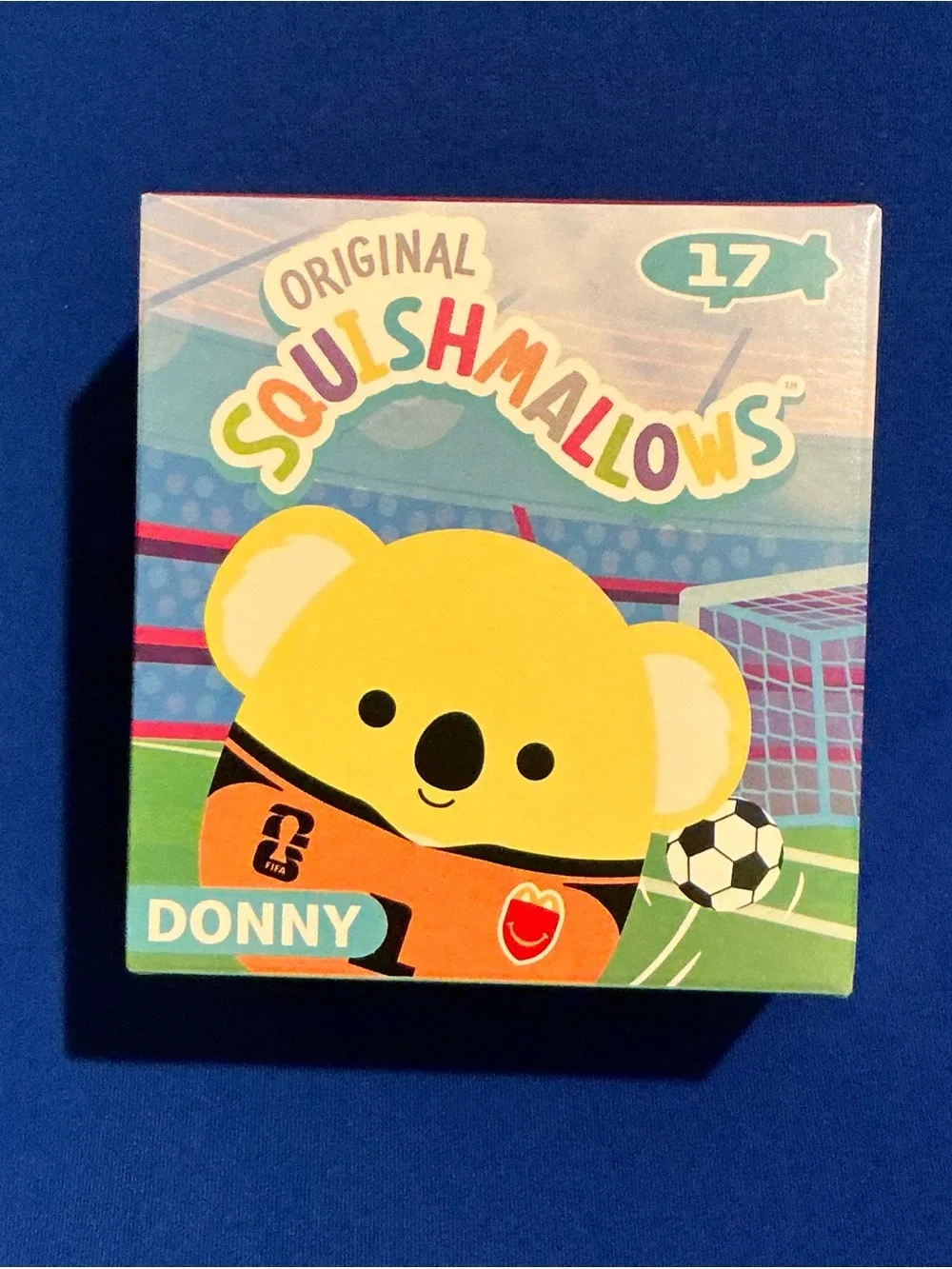 FIFA McDonald's Happy Meal Toy FIFA Original Squishmallows Donny #17 NEW IN BOX